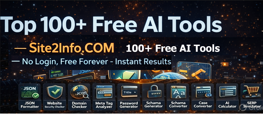 Site2Info Free AI Tools